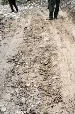 Khail-Shilikayan-Dobati road in bad condition