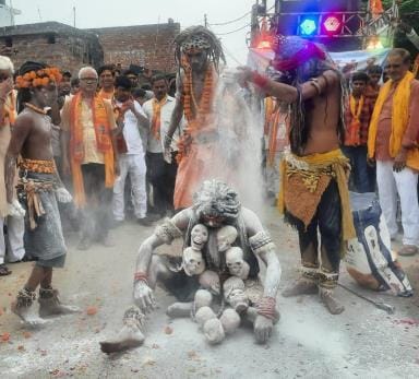 There was a queue in the Shiva temples, chants of Bhole Baba kept resonating