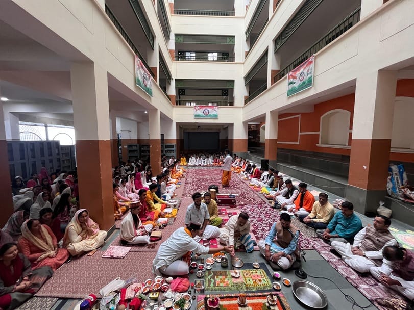 New session begins with Havan in Sanskrit College