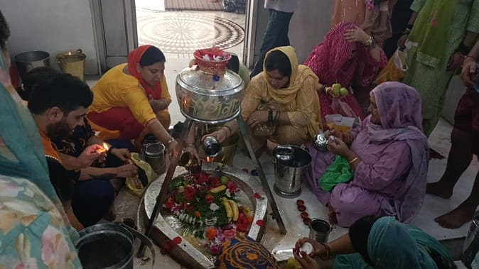 Reasi, AAP Shambu Temple, Third Monday, Sawan Month