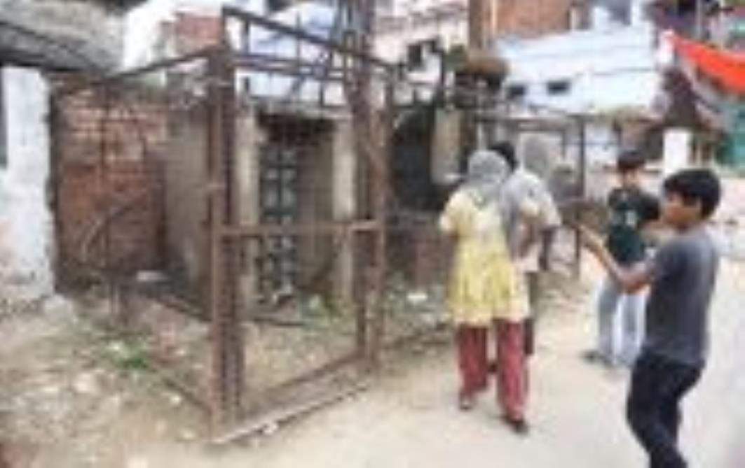 After the death of innocent Fahad, a net was installed on the gate