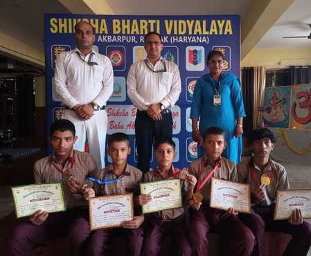 Winners of boxing, wrestling, taekwondo, wushu and judo competitions were honoured