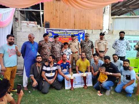 Riyaz was first in pigeon flying, Salim was second