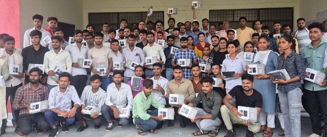 Tablets given to 103 ITI pass out students