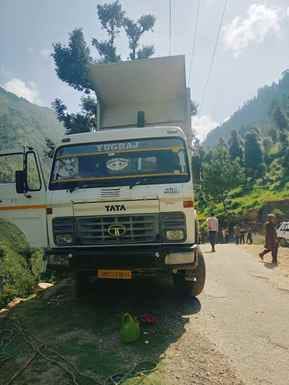 Doda, Goha-Marmat Road, Electric Shock, Truck Driver Died