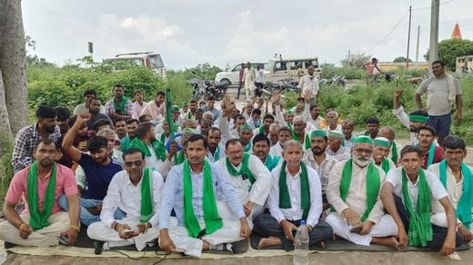 Bhakiyu's indefinite strike begins in Jarifnagar over electricity