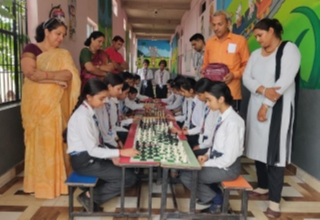 The winners of the chess competition will now show their talent at the district level