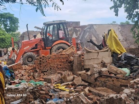 Pasture land in Rudraulia became encroachment free