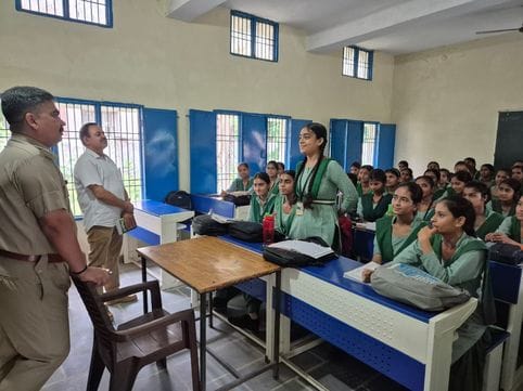 Police School: ACP said- daughters should become helpers of police, no need to worryPolice School: ACP said- daughters should become helpers of police, no need to worry