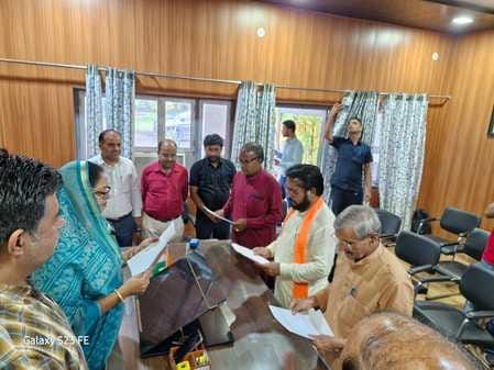 Nominated councillors were sworn in at Narnaul Municipal Council