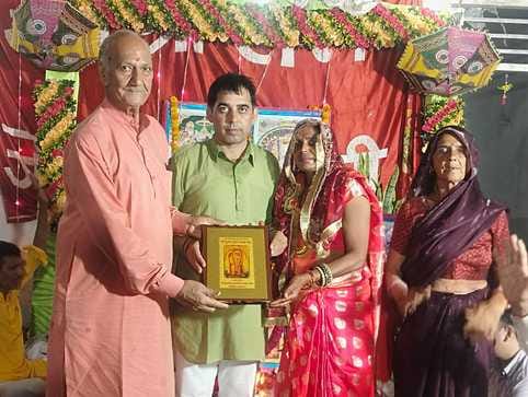 Sundarkand recitation happened in Agrasen Colony