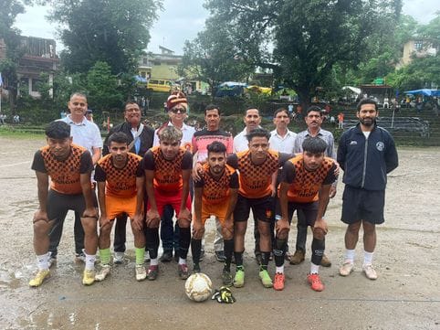 KFC Purana Kangra winner in football junior category