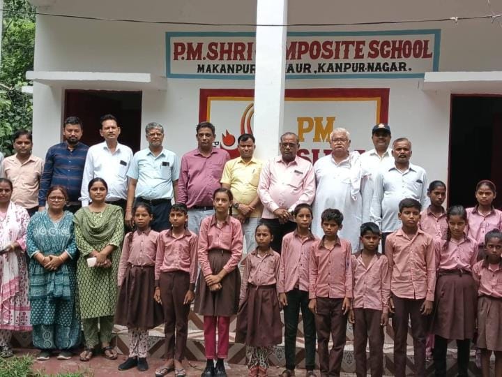 Makanpur's composite school is equipped with high-tech facilities