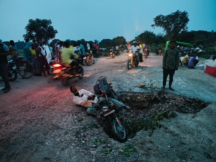 The approach to the bridge became fatal