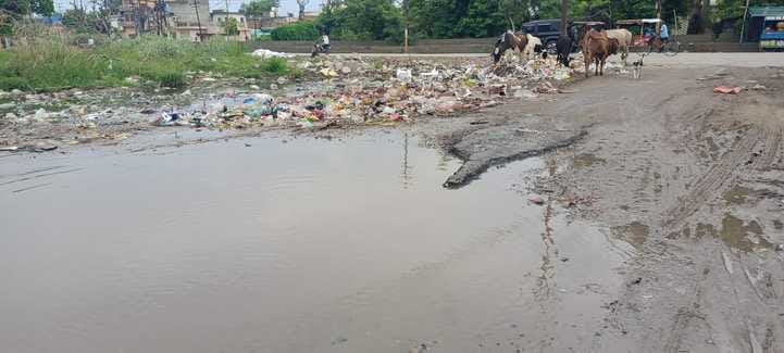 There was a crisis during the rainy season, and the city drowned again