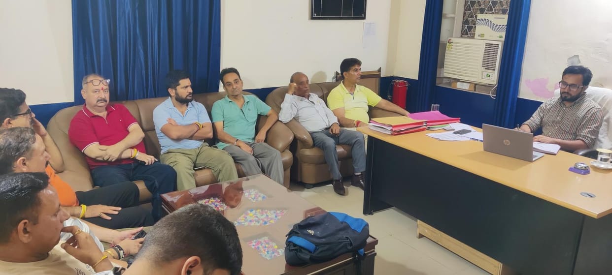 Udhampur, Vyapar Mandal, Delegation, Meet with CEO MC