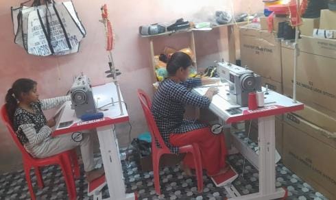 Bought 10 sewing machines by taking loan, became self-reliant by making bags