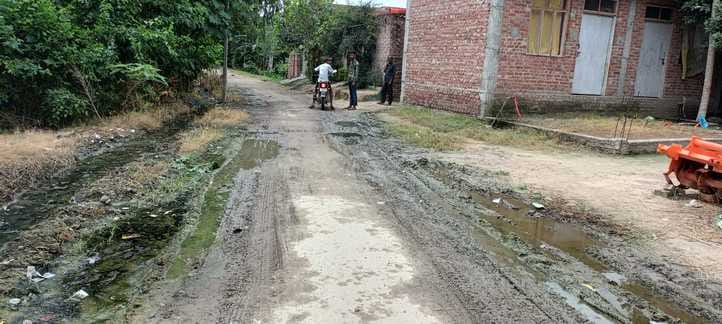 The roads getting damaged are showing the officers the mirror of their negligence