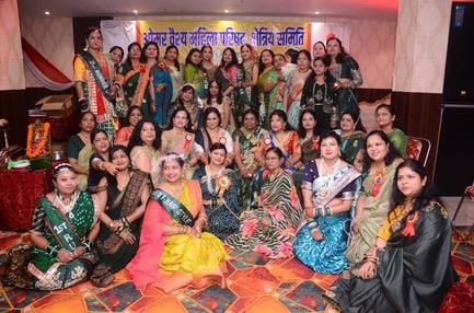 Yashika and Archana became Teej Queen, welcomed by crowning them