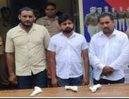 Three accused arrested with Italy made pistol and revolver