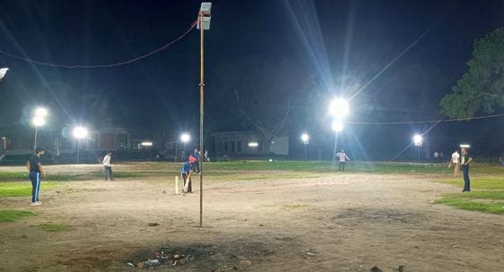 Bisauli defeated Bahjoi Behta by nine runs