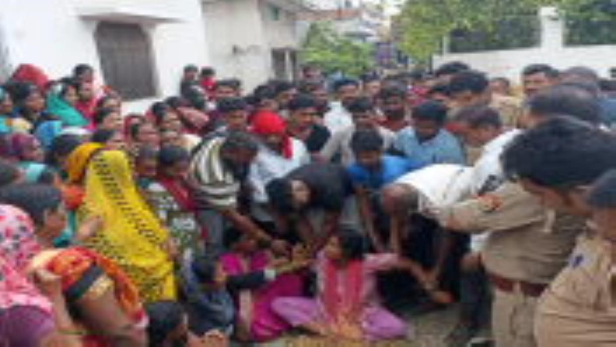 Refusal to perform last rites until action is taken, uproar