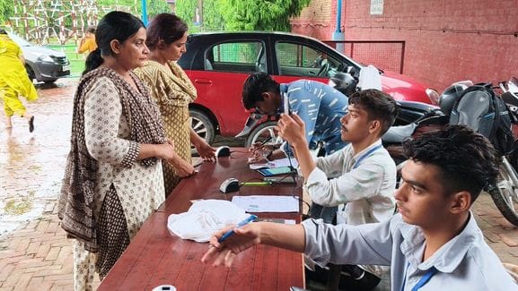 HTET... 8384 out of 9346 candidates appeared for the exam in the morning session at 30 centres