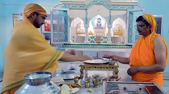 Jains celebrated Parshvanath Swami's Moksha Kalyanak