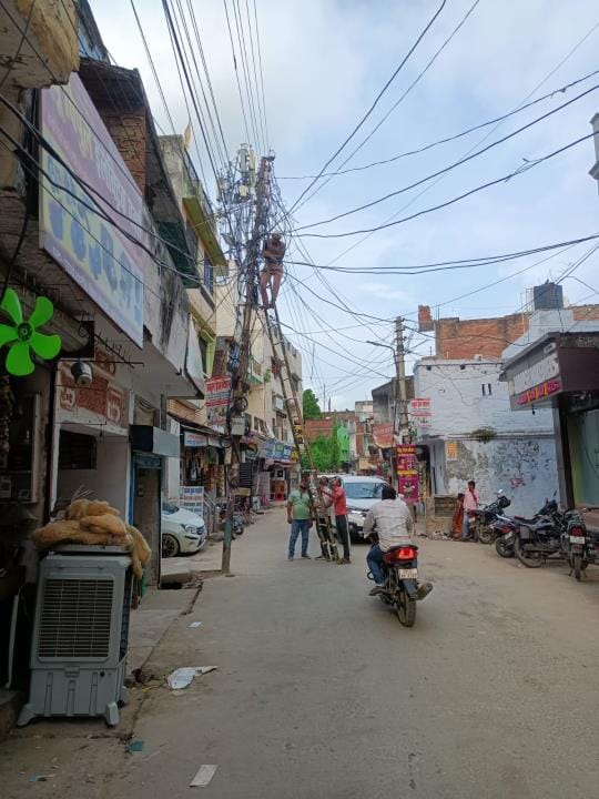 Local power faults increased trouble in the humid summer