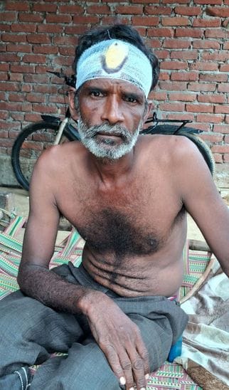 Theft from a retired soldier's closed house, farmer's head broken when he tried to stop him