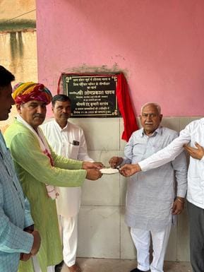 The MLA inaugurated the renovation work of Sheetla Mata Temple