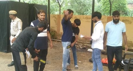 HTET...12801 candidates appeared for the exam at 39 centres in Mahendragarh