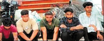 Five members of a gang involved in stealing electrical equipment arrested