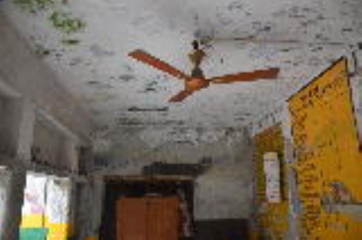 High tension line passing above two hundred council schools