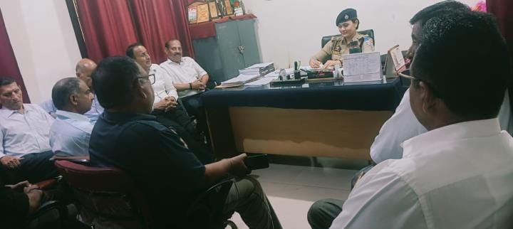 Ramnagar, Delegation, Senior Citizen Club, Meet with SHO