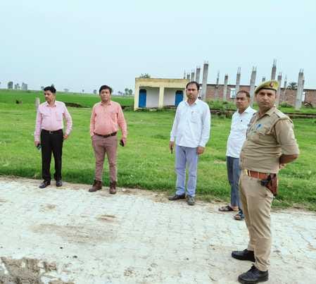 SDM inspected the Khadar area