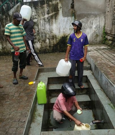 Water was found in some places, preparations are on to provide it to the entire city by this evening