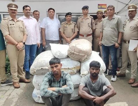 Poppy husk worth Rs 50 lakh seized, two smugglers arrested