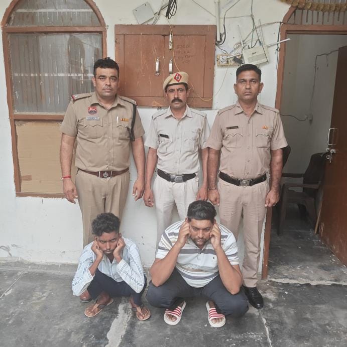 Two accused arrested for duping people of Rs 6 lakh in the name of getting them jobs in railways