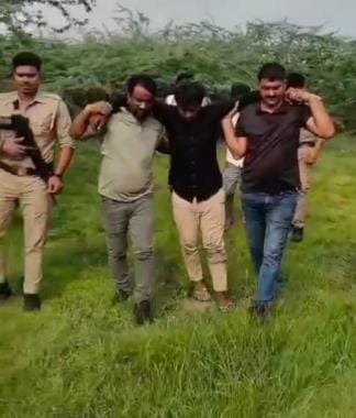 Two smugglers arrested in police encounter, both injured due to bullet injuries