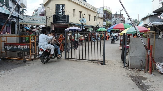 Bhootnath fair now includes barriers for barricading from the crowd
