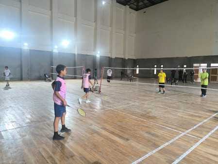 District level badminton competition starts in Rikangpio