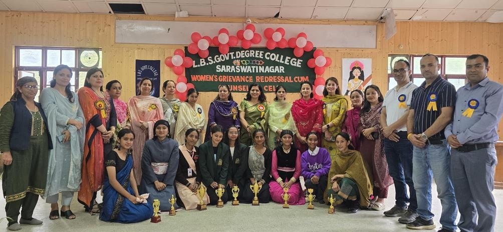 Cultural and artistic program organized in Saraswatinagar College