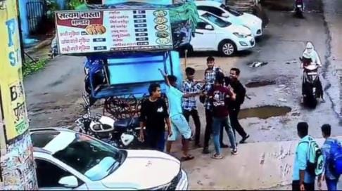 The student was asked for a ransom of Rs 500 by his friends and beaten up when he refused to pay.