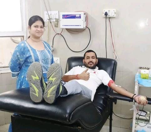 Ramnagar, Balwinder Singh, Blood Donate