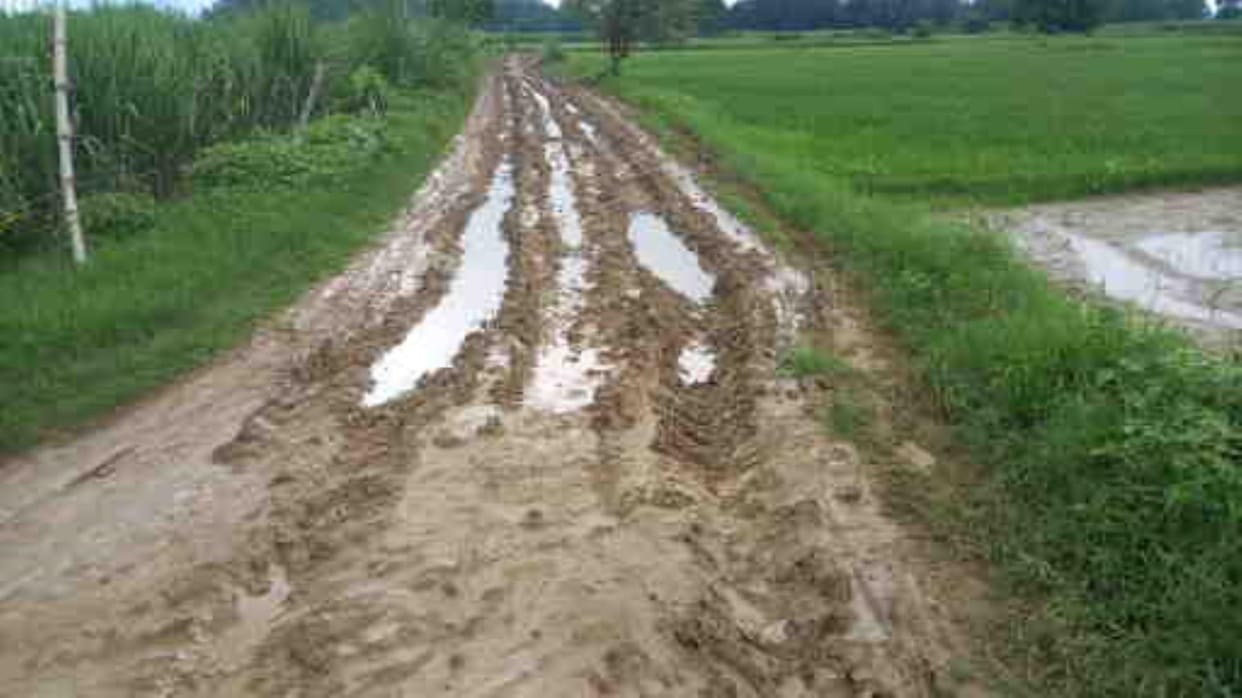 Road in bad condition, two patients lost their lives as ambulance could not reach the village