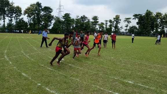 Raj Singh and Jiya ranked first in long jump