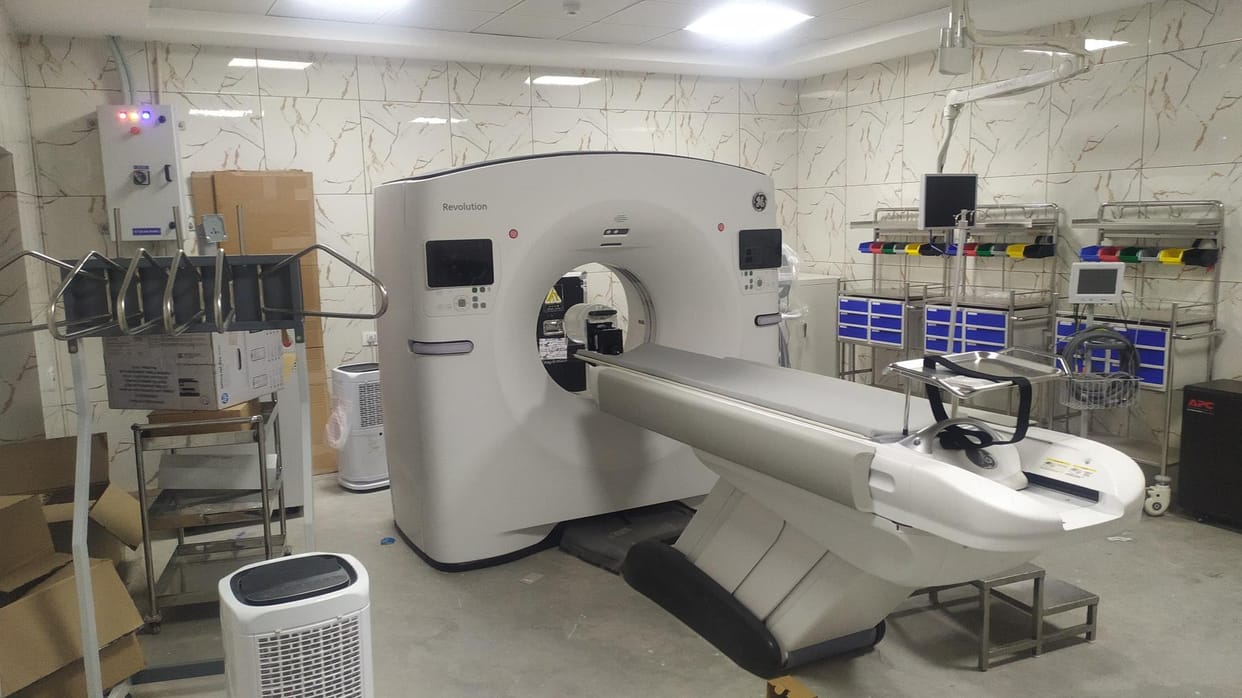 District hospital gets CT scan machine, facility will be available soon