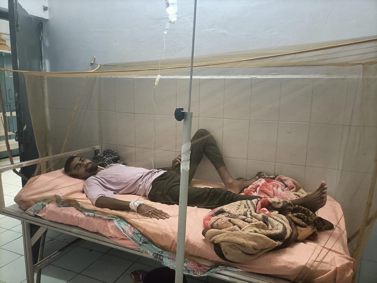 Two dengue patients admitted in Myorpur CHC
