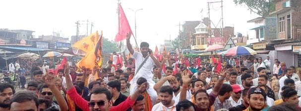 Bajrang Dal carried out Jalabhishek Yatra with full devotion